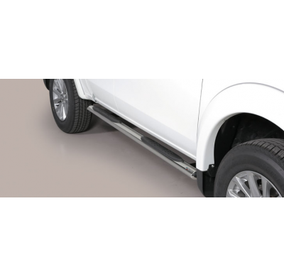 Estriberas Laterales Ovaladas Acero Inox Mitsubishi L200 Club Cab 15>   Misutonida Italia