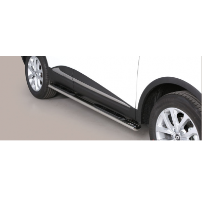 Estriberas Laterales Ovaladas Acero Inox Renault Kadjar 15>   Misutonida Italia