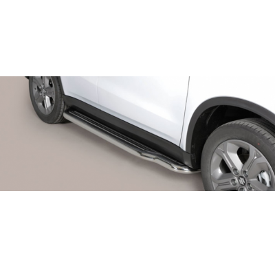 Estriberas Laterales Acero Inox Suzuki Vitara 15> Long  Misutonida Italia
