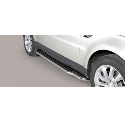 Estriberas Laterales Acero Inox Land Rover Range Rover Sport 14> Extra Long  Misutonida Italia