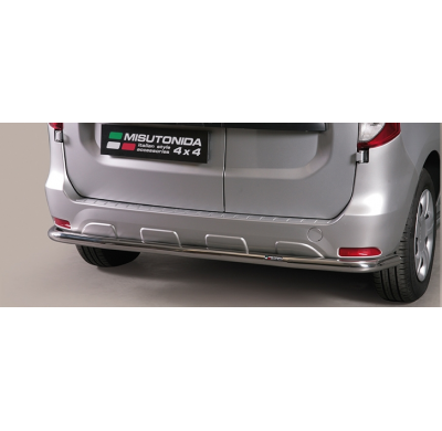 Protector Trasero Acero Inox Dacia Dokker Diametro 63 Central Misutonida