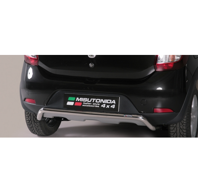Protector Trasero Acero Inox Dacia Sandero Stepway 13> Diametro 50 Central Misutonida