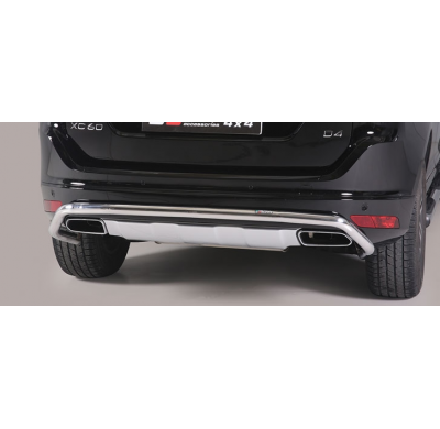 Protector Trasero Acero Inox Volvo Xc 60 14> Diametro 50 Central Misutonida
