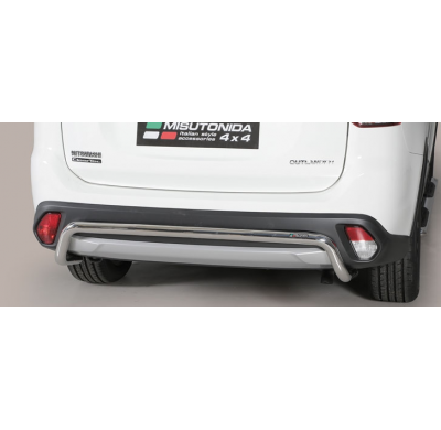 Protector Trasero Acero Inox Mitsubishi Outlander 15> Diametro 50 Central  Misutonida