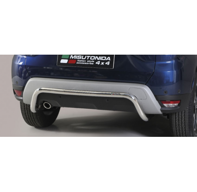 Defensa Trasera Acero Inox Dacia Duster 18 > ø 50