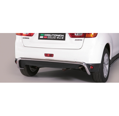 Protector Trasero Acero Inox Mitsubishi Asx 12 > Diametro 50 Complete  Misutonida