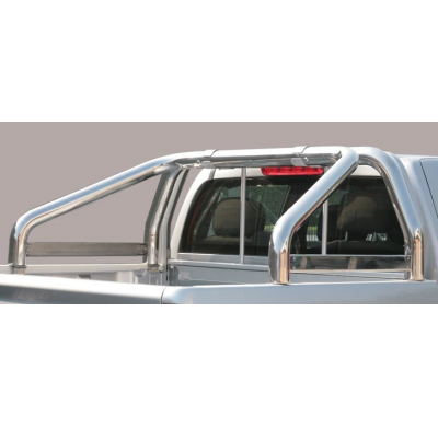Roll Bar Acero Inox 2 Tubos Nissan Pick Up Navara 05/10 ø76  Misutonida Italia