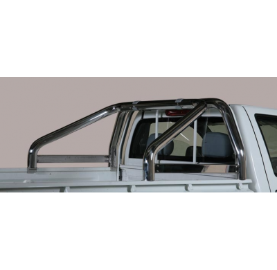 Roll Bar Acero Inox 2 Tubos Great Wall Wingle S.C. 10/11 ø76  Misutonida Italia