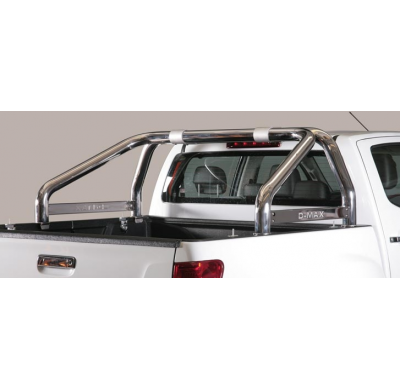 Roll Bar Acero Inox 2 Tubos Isuzu D-Max 12 > D.C. ø76  Misutonida Italia
