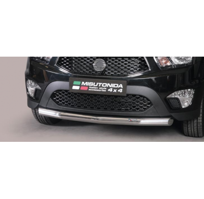 Protector Paragolpes Delantero Acero Inox Ssangyong Actyon Sports 12>   Misutonida