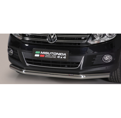 Protector Paragolpes Delantero Acero Inox Vw Tiguan Sport & Style/Trend & Fun 11>   Misutonida