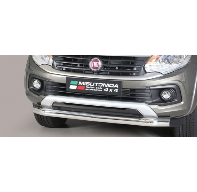 Protector Paragolpes Delantero Acero Inox Fiat Fullback 16>   Misutonida