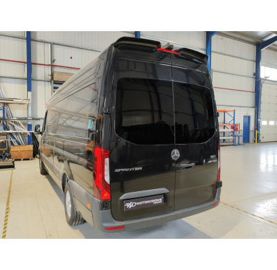 Aleron de techo Dos puertas traseras Mercedes Sprinter H2 Mk2 / Mk3 / Volkswagen Crafter H2 Mk1 (2006-2018) (2018-) Motordrome