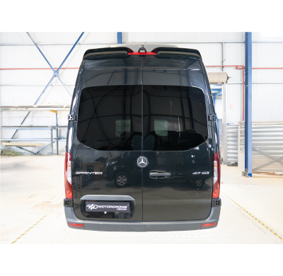 Aleron de techo Dos puertas traseras Mercedes Sprinter H2 Mk2 / Mk3 / Volkswagen Crafter H2 Mk1 (2006-2018) (2018-) Motordrome