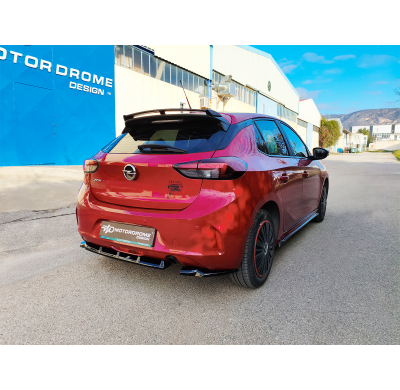 Splitter trasero Opel Corsa F (2019-) (2019-2023) (2023-) Motordrome