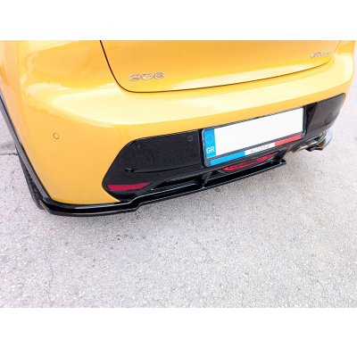 Splitter trasero Peugeot 208 Mk2 (2019-) Motordrome