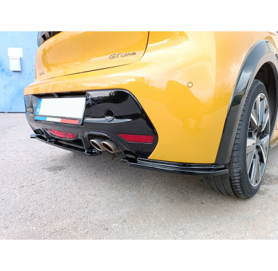 Splitter trasero Peugeot 208 Mk2 (2019-) Motordrome