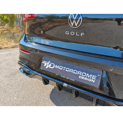 Difusor trasero Volkswagen Golf Mk8 / MK8 Facelift  Mk8 (2019-2024)  Motordrome