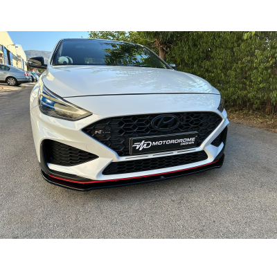 Splitter delantero Hyundai i30 Mk3 N / N-Line Hatchback / Fastback Facelift (2020-) Motordrome