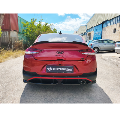 Splitter trasero Hyundai i30 Mk3 N-Line Fastback Facelift (2020-) > N-Line Motordrome