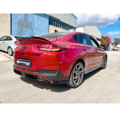 Splitter trasero Hyundai i30 Mk3 N-Line Fastback Facelift (2020-) > N-Line Motordrome