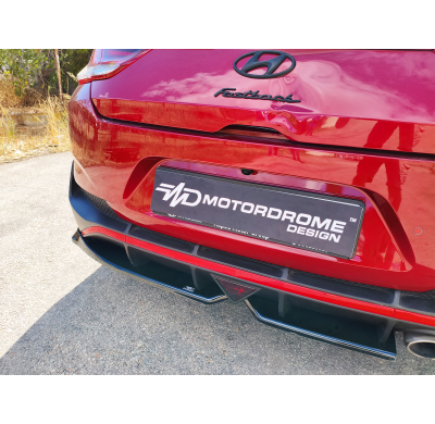 Splitter trasero Hyundai i30 Mk3 N-Line Fastback Facelift (2020-) > N-Line Motordrome