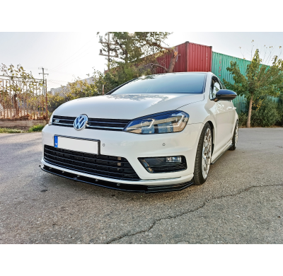 Splitter delantero VW Golf Mk7 R / R-Line Motordrome