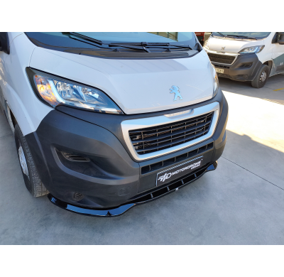 Splitter delantero Citroën Jumper / Relay / Fiat Ducato / Opel Movano C / Peugeot Boxer / RAM ProMaster 2014-2024 Motordrome