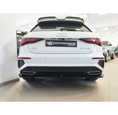 Splitter trasero para Audi A3 S-Line 8Y Sportback Motordrome