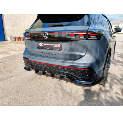 Difusor trasero Volkswagen Tiguan Mk3 R-Line (2024-) Motordrome