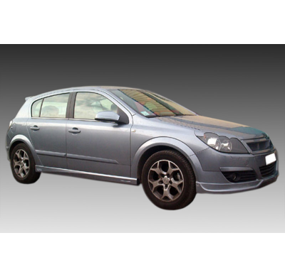 Faldones laterales Opel Astra H 5 puertas (2004-2009) Motordrome