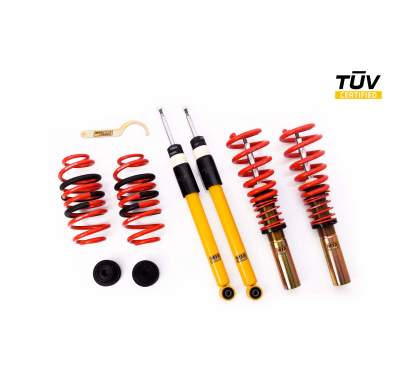 Kit roscado MTS TECHNIK Street Gold Audi A5 Convertible (8F)  Año: 03/09 - 01/17 Con TUV  SIN Copelas parte delantera - SIN Cope