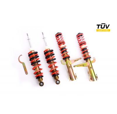 Kit roscado MTS TECHNIK Street Gold Audi 80 B4 Saloon (8C)  Año: 09/91 - 07/95 Con TUV  SIN Copelas parte delantera - SIN Copela