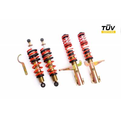 Kit roscado MTS TECHNIK Street Gold Audi 80 B4 Saloon (8C)  Año: 09/91 - 07/95 Con TUV  SIN Copelas parte delantera - SIN Copela