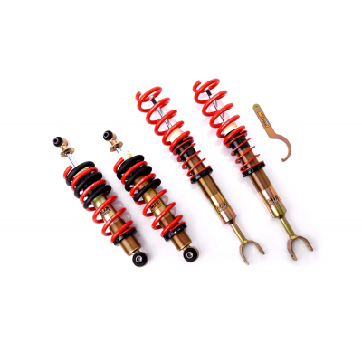 Kit roscado MTS TECHNIK Comfort Gold Audi A4 B5 (8D)  Año: 11/94 - 09/01 Con TUV  SIN Copelas parte delantera - SIN Copelas part