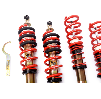 Kit roscado MTS TECHNIK Comfort Gold Audi A4 B5 Avant (8D)  Año: 11/94 - 09/01 Con TUV  SIN Copelas parte delantera - SIN Copela