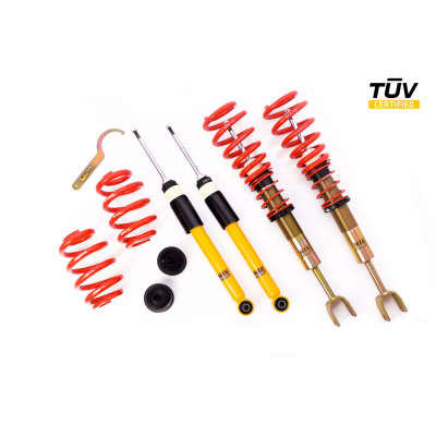 Kit roscado MTS TECHNIK Street Gold Audi A6 C6 Avant (4F)  Año: 03/05 - 08/11 Con TUV  SIN Copelas parte delantera - SIN Copelas