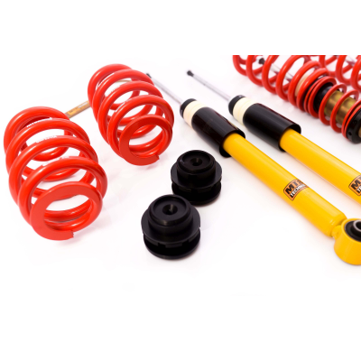 Kit roscado MTS TECHNIK Street Gold Audi A6 C6 Avant (4F)  Año: 03/05 - 08/11 Con TUV  SIN Copelas parte delantera - SIN Copelas