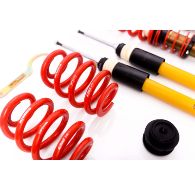 Kit roscado MTS TECHNIK Street Gold Audi A6 C6 Avant (4F)  Año: 03/05 - 08/11 Con TUV  SIN Copelas parte delantera - SIN Copelas