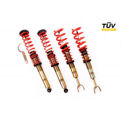 Kit roscado MTS TECHNIK Street Gold Audi A4 B5 (8D)  Año: 11/94 - 11/00 Con TUV  SIN Copelas parte delantera - SIN Copelas parte