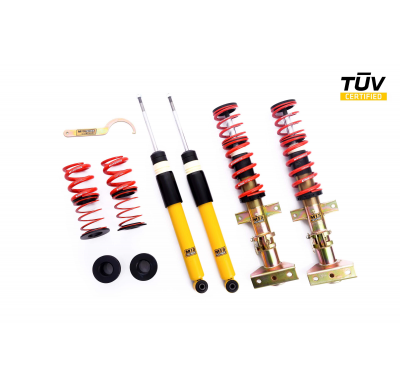 Kit roscado MTS TECHNIK Street Gold BMW 3 (E36)  Año: 09/90 - 11/98 Con TUV  SIN Copelas parte delantera - SIN Copelas parte tra