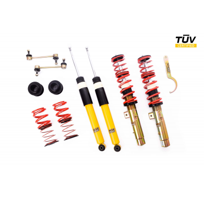 Kit roscado MTS TECHNIK Street Gold BMW 3 Coupe (E46)  Año: 02/98 - 02/07 Con TUV  SIN Copelas parte delantera - SIN Copelas par