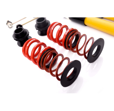 Kit roscado MTS TECHNIK Street Gold BMW 3 (E46)  Año: 02/98 - 02/07 Con TUV  SIN Copelas parte delantera - SIN Copelas parte tra