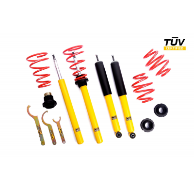 Kit roscado MTS TECHNIK Street Gold BMW 3 Convertible (E30)  Año: 11/82 - 05/93 Con TUV  SIN Copelas parte delantera - SIN Copel