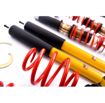 Kit roscado MTS TECHNIK Street Gold BMW 3 (E30)  Año: 11/82 - 01/91 Sin TUV  CON Copelas parte delantera - SIN Copelas parte tra