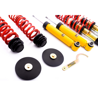 Kit roscado MTS TECHNIK Sport Gold BMW 5 Touring (E61)  Año: 03/04 - 12/10 Con TUV  SIN Copelas parte delantera - SIN Copelas pa