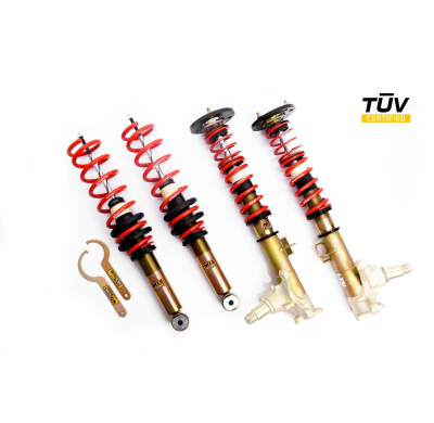 Kit roscado MTS TECHNIK Street Gold BMW 5 Touring (E34)  Año: 01/88 - 03/97 Con TUV  CON Copelas parte delantera - SIN Copelas p