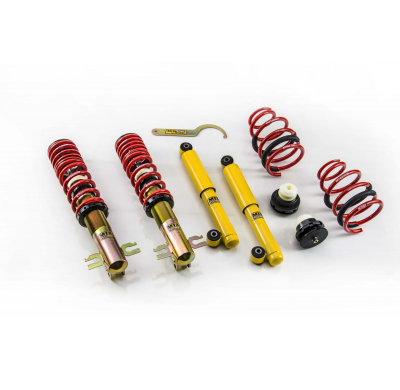 Kit roscado MTS TECHNIK Street Gold Fiat SEICENTO / 600 (187)  Año: 11/97 - 01/10 Con TUV  SIN Copelas parte delantera - SIN Cop