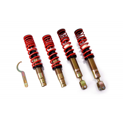 Kit roscado MTS TECHNIK Street Gold Honda CIVIC VI Fastback (MA/MB)  Año: 09/94 - 02/01 Con TUV  SIN Copelas parte delantera - S