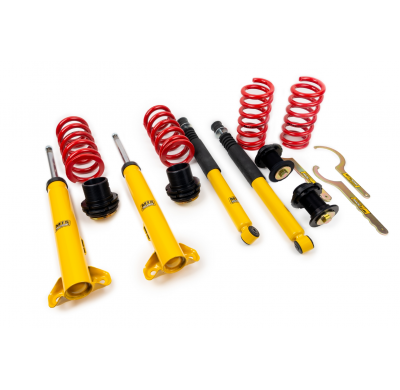 Kit roscado MTS TECHNIK Street Gold Mercedes-Benz 124 Coupe (C124)  Año: 03/87 - 05/93 Con TUV  SIN Copelas parte delantera - SI